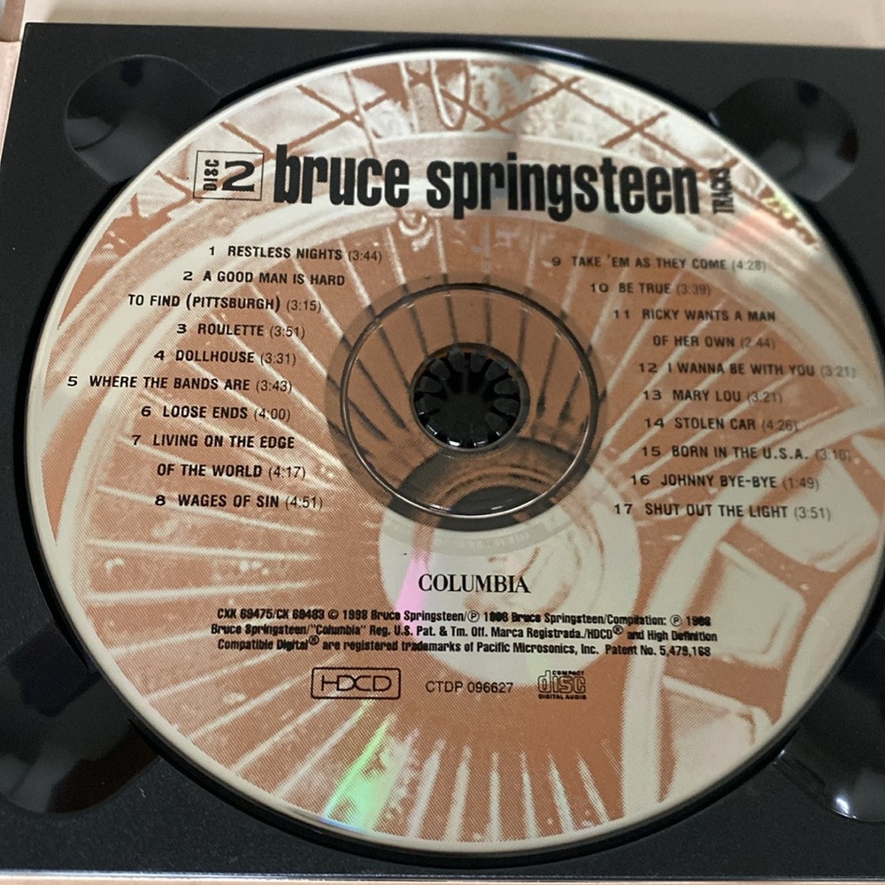 1998 Bruce Springsteen Tracks 4 Music CD Box Set - Picture 7 of 16